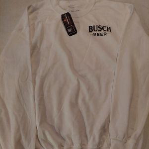 Busch beer pull over hoodie